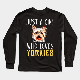 Yorkie Long Sleeve T-Shirt